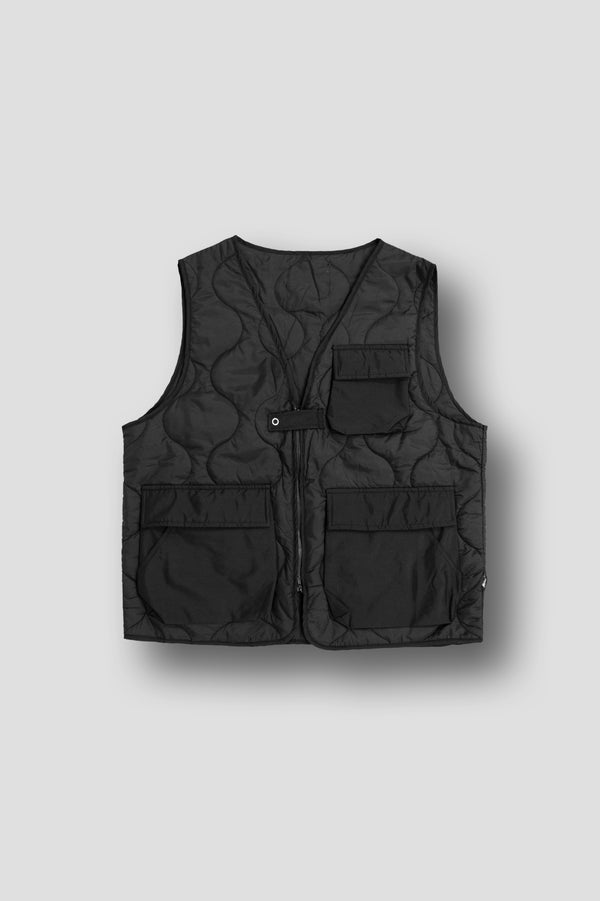 QUILTING MILITARY SUMMER VEST