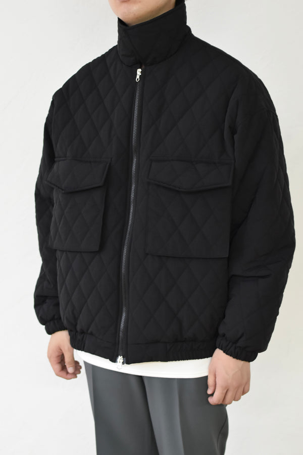 STAND NECK QUILTING BLOUSON